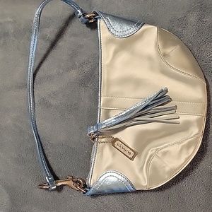 Coach BNWOT blue iconic clutch bag